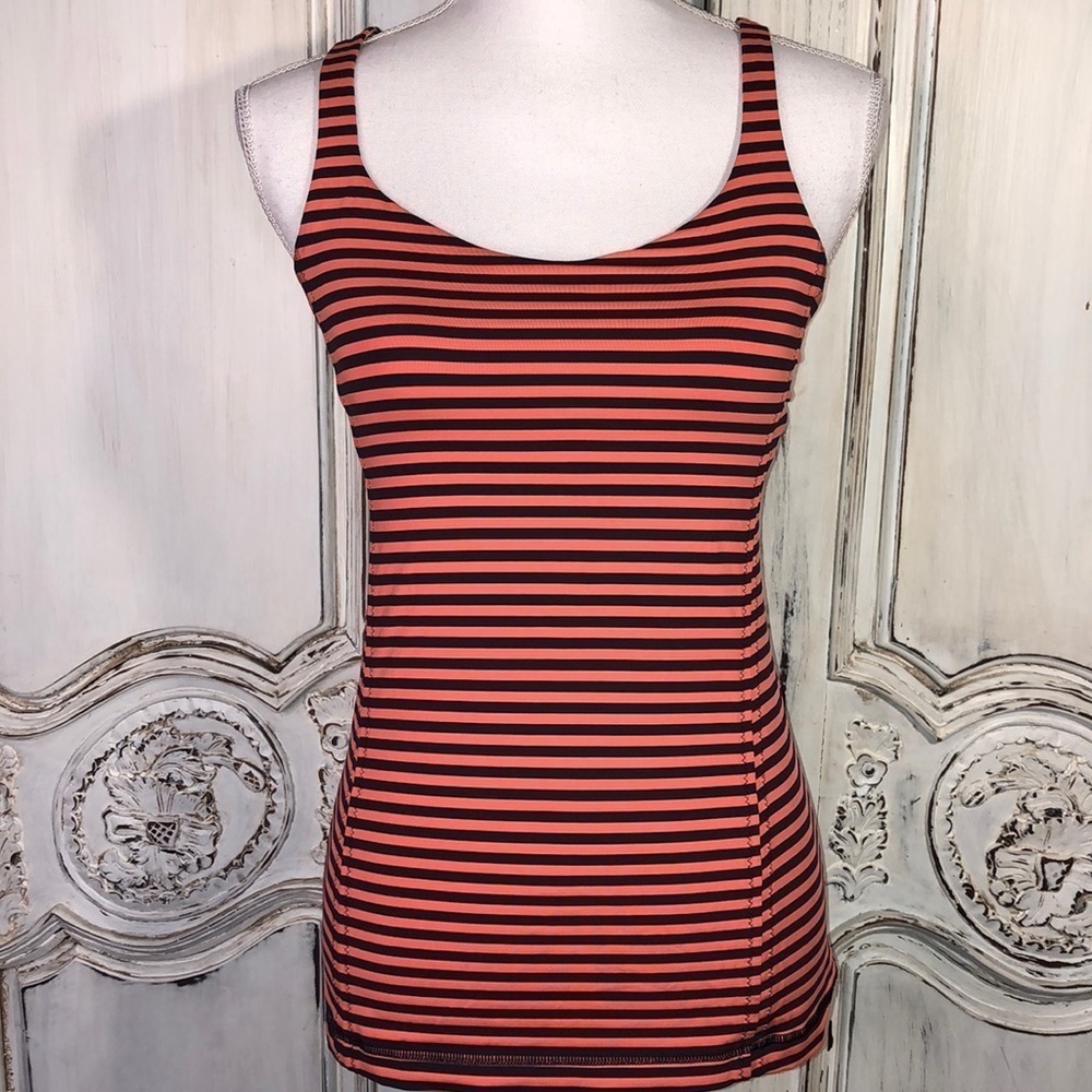 Lululemon Striped Athletic Tank